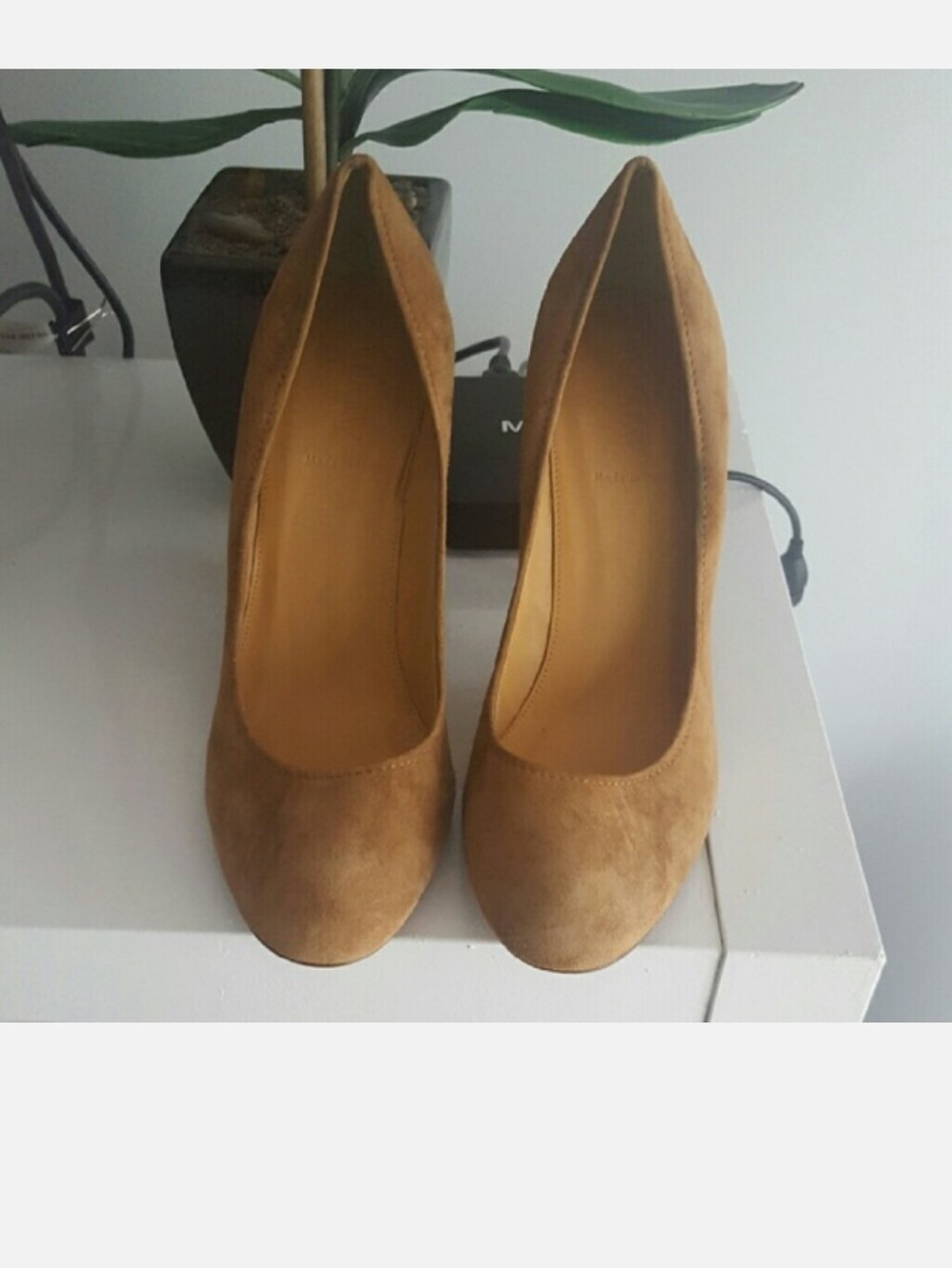 Classic Women's Suede High Heel Pump in Brown - Picture 3 of 12